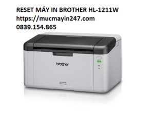 reset máy in brother hl-1211w
