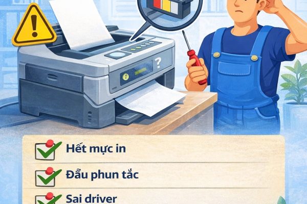 Máy In Ra Giấy Trắng: Nguyên Nhân & Cách Khắc Phục Hiệu Quả