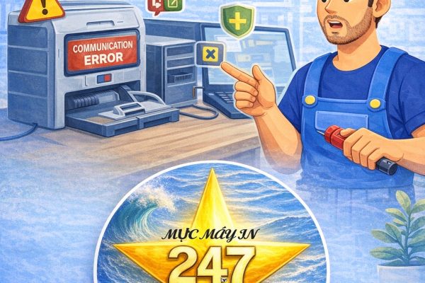 Lỗi Communication Error Của Máy In: Góc Nhìn Thực Tế Từ Kỹ Thuật Viên
