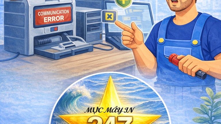 Lỗi Communication Error Của Máy In: Góc Nhìn Thực Tế Từ Kỹ Thuật Viên