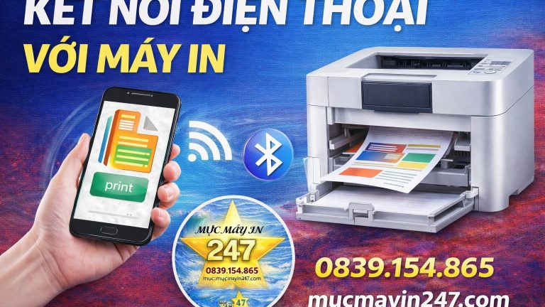 Cách Kết Nối Điện Thoại Với Máy In Đơn Giản Nhất (WiFi, Bluetooth, USB)