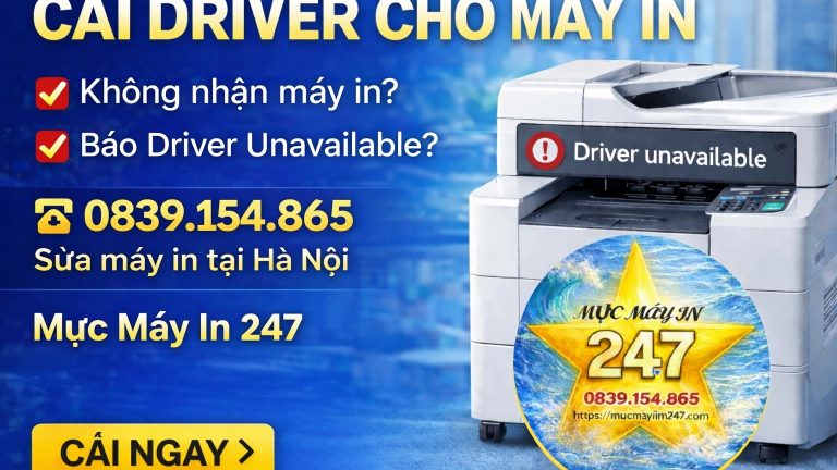 Hướng Dẫn Cài Driver Máy In - Mực Máy In 247