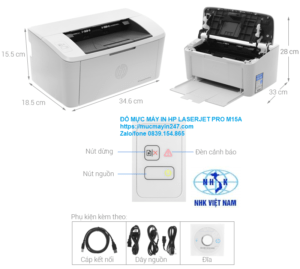 Đổ Mực Máy In Hp M15A - Tại Hà Nội