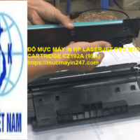 đổ mực máy in hp m706n