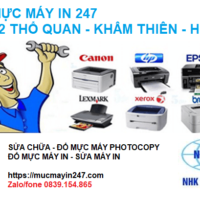 sửa chữa, đổ mực máy in