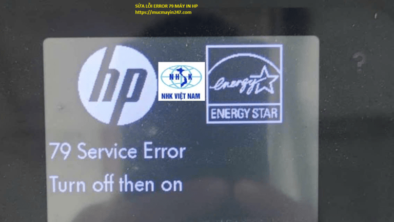 sửa lỗi 79 error máy in hp