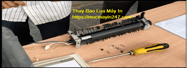 Hướng Dẫn Thay Lô Sấy Máy In – Mực Máy In 247 – Hotline 0839154865