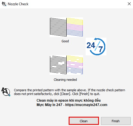 Test Muc May In Máy In Epson Mực Không Đều - Cách Xử Lí Đơn Giản Tại Nhà