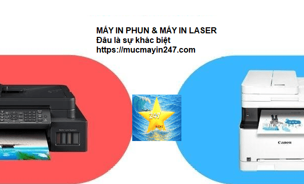 Máy In Phun Và Máy In Laser Khác Nhau Như Thế Nào?