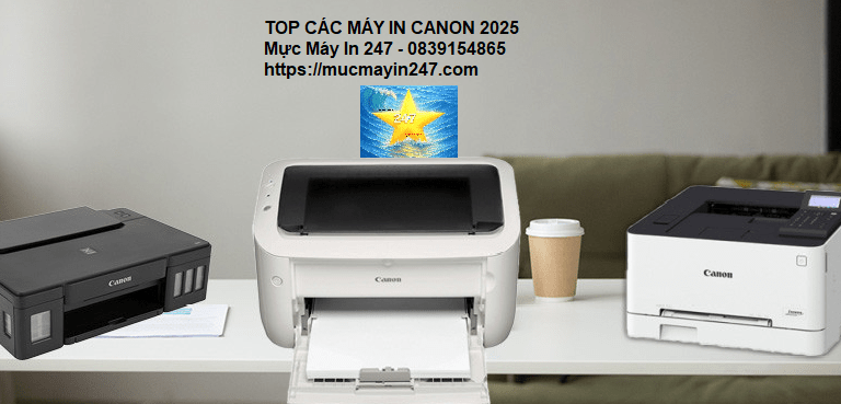 top các máy in canon tốt năm 2025