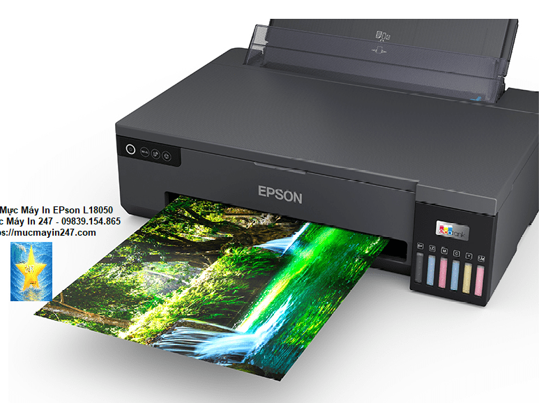 đổ mực máy in Epson L18050 tại Hà Nội