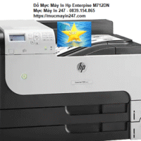 dịch vụ đổ mực máy in hp m712dn
