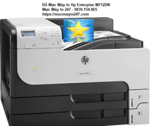 dịch vụ đổ mực máy in hp m712dn