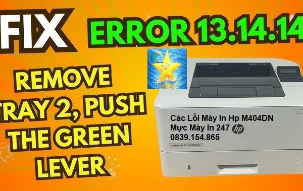 Các Lỗi Máy In HP M404dn – Mực Máy In 247