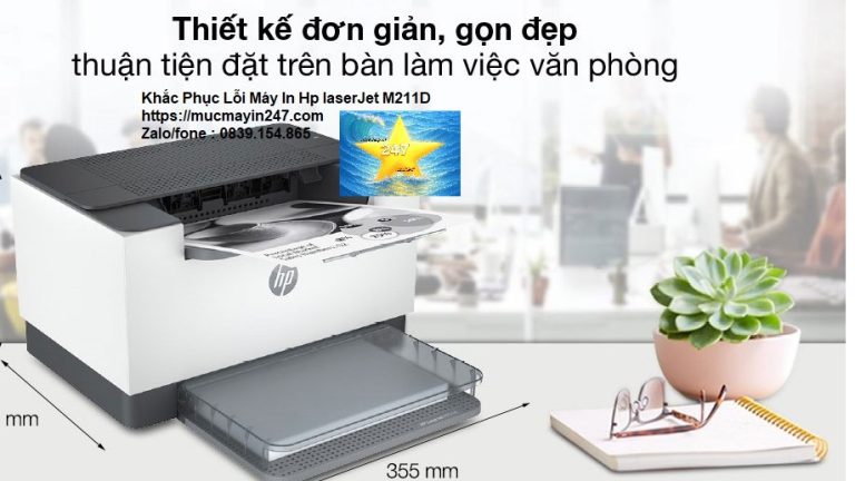 Các lỗi máy in hp m211