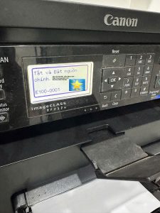 Sửa Lỗi E100-0001 Máy In Canon - Mực Máy In 247 Sửa Lỗi E100-0001 Máy In Canon - Mực Máy In 247