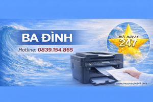 Đổ mực máy in tại Ba ĐÌnh - hà Nội