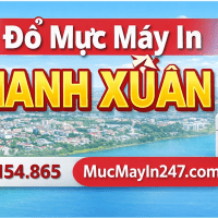 đổ mực máy in tại thanh xuân - Mực Máy In 247