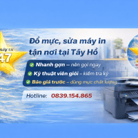Đổ mực & sửa chữa máy in Tây Hồ
