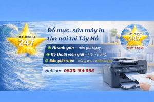 Thay Mực Máy In Lạc Long Quân - Mực Máy In 247 - 0839154865 Thay Mực Máy In Lạc Long Quân - Mực Máy In 247 - 0839154865