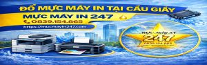 Đổ mực máy in tại Cầu Giấy - Mực Máy in 247