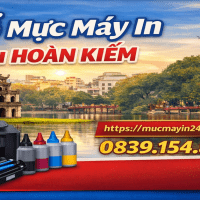 ĐỔ MỰC MÁY IN TẠI HOÀN KIẾM - MỰC MÁY IN 247