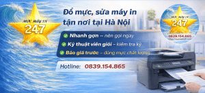 Sửa chữa đổ mực máy in tại hà nội
