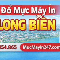 đổ mực máy in tận nơi Long Biên - Mực Máy In 247