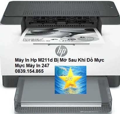 Xử Lí Máy In HP M211d Bị Mờ Sau Khi Đổ Mực