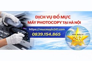 Dịch vụ đổ mực máy photocopy tại Hà Nội