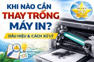 Khi Nào Cần Thay Trống Máy In?