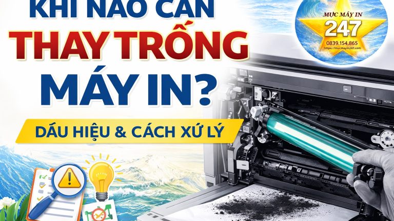 Khi Nào Cần Thay Trống Máy In?