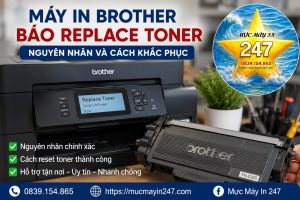Dịch vụ sửa lỗi Replace Toner tại Hà Nội