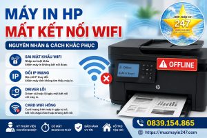 Khắc Phục Máy In HP Mất Kết Nối Wifi