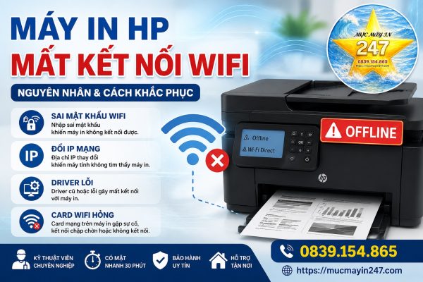 Máy In HP Mất Kết Nối Wifi: Nguyên Nhân Và Cách Khắc Phục